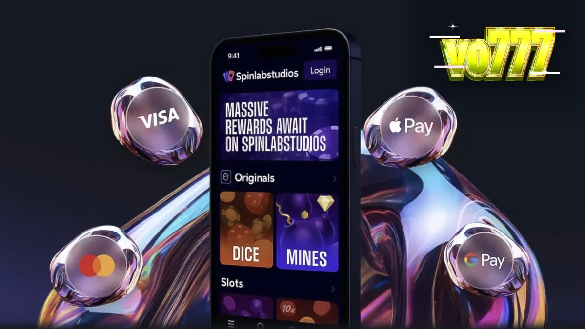 Tampilan layar game slot Spinlab Studio dengan simbol futuristik dan jam